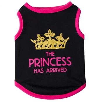 Футболка для собак "Princes" Black Size XS