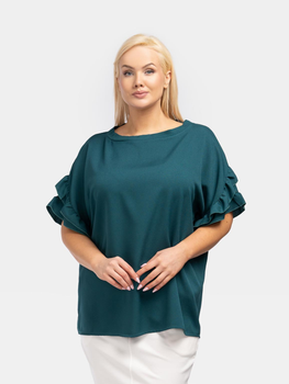 Блузка жіноча Karko BA018 38-40 Зелена (5903676057406)