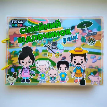 Игра на липучках Тока Бока Семейный отдых в селе