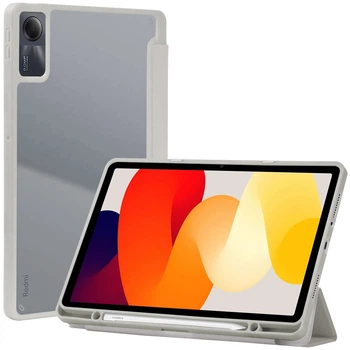 Чохол Galeo Hybrid Case with Stylus Holder для Xiaomi Redmi Pad SE 11" Grey