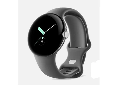 Смарт-годинник Google Pixel Watch LTE Polished Silver/Charcoal Active band