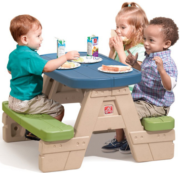 Stół Piknikowy Step 2 z Parasolką dla dzieci (0733538841844)
