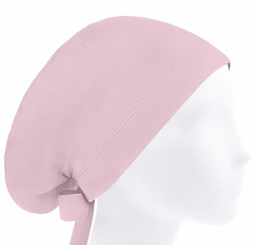 Медицинская шапочка женская HeadwearUniverse универсальная однотонная Пудра светлая
