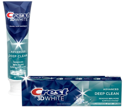 Отбеливающая зубная паста Crest 3D White Deep Clean 107 г (037000841210)