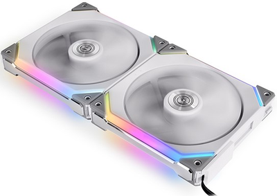 Набор вентиляторов Lian Li Uni Fan SL140 2x140mm PWM ARGB White (UF-SL140-2W)