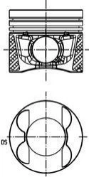 Поршня KOLBENSCHMIDT 40095630 Mercedes M-Class, C-Class, E-Class, S-Class, GLK-Class, G-Class, CLS-Class, GL-Class