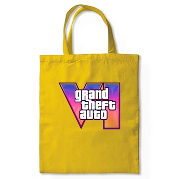 Сумка MD "GTA VI" 37х41 Жовтий (MD-33-7148-40-15)