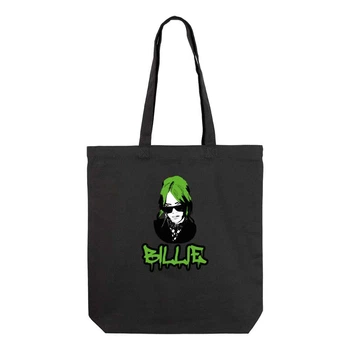 Сумка велика MD "Billie Eilish" 50х38х14 Чорний (MD-37-7985-41-14)