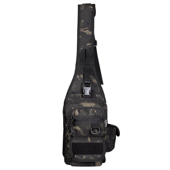 Тактична CamoTec сумка Gunner Sling 2.0 Multicam Black чорний мультикам