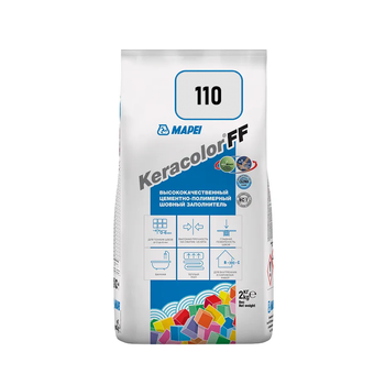 Цементная затирка Mapei Keracolor FF 110 манхэттен 2кг
