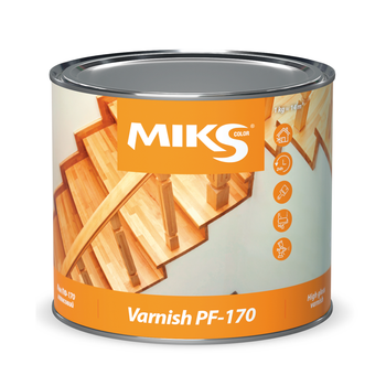 Алкидный лак Miks Color PF-170 глянцевый 2.2кг