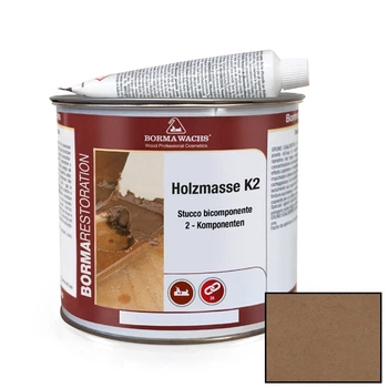 Двухкомпонентная шпаклевка для дерева Borma Wachs Holzmasse 2K 51 дуб 750мл