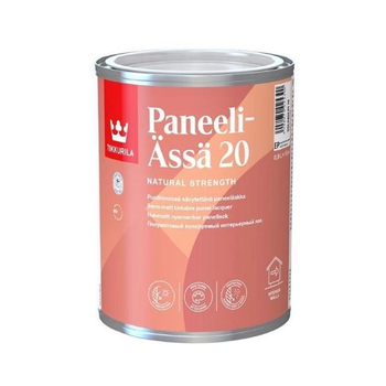 Интерьерный лак Tikkurila Paneeli Assa 20 полуматовый 0.9л