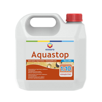 Фасадний грунт-концентрат Eskaro Aquastop Facade 3л