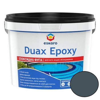 Эпоксидная затирка для швов Eskaro Duax Epoxy 288 темно-серо-синий 2кг
