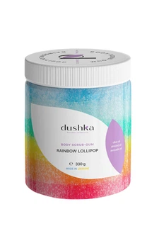 Скраб-жвачка для тела Dushka Радужный леденец 330 г