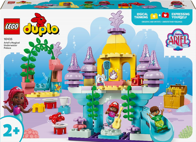 Конструктор LEGO DUPLO Disney Очаровательный подводный дворец Ариэль 116 деталей (10435)