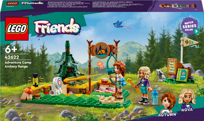 Конструктор LEGO Friends Стрельбище в приключенческом лагере 157 деталей (42622)