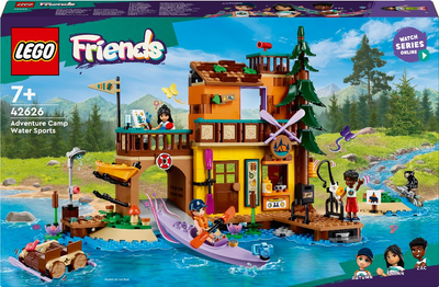 Конструктор LEGO Friends Водные виды спорта в лагере приключений 628 деталей (42626)