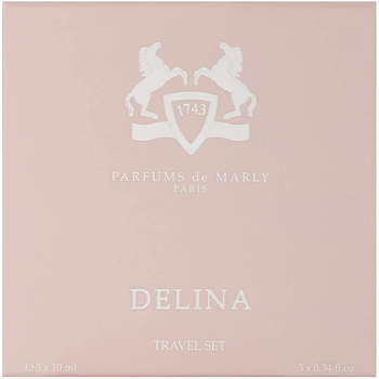 Набір для жінок Parfums De Marly Delina Travel Set 3x10 мл (3700578521248)