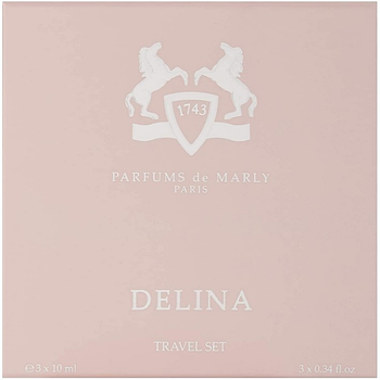 Набір для жінок Parfums De Marly Delina Travel Set 3x10 мл (3700578521248)