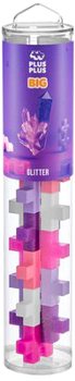 Klocki konstrukcyjne Plus-Plus Big Glitter Mix Tube 15 elementów (5710409201292)