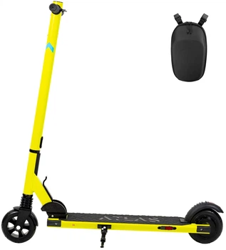 Набір Електросамокат Atlas mini Yellow (ATLAS_1094) + Сумка Xiamen на кермо для електросамоката Xiamen Чорна (PH050604)