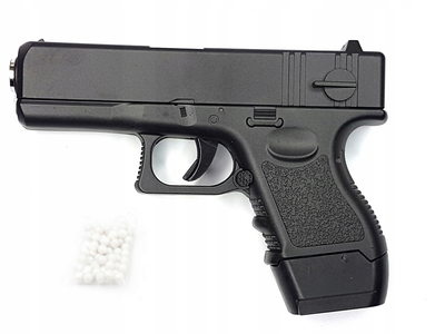 Десткий пистолет страйкбольный Galaxy G16 (Glock 17 mini)
