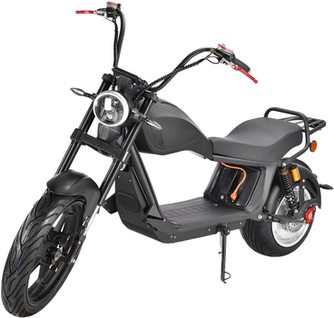 Электроскутер Rooley r804i6. 2000 Вт, 60 В, 20 А·ч Black (r804-i6/2000Bk)