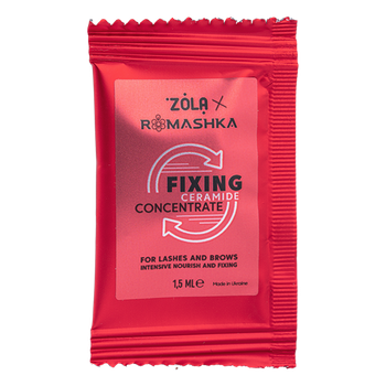 Фиксирующий концентрат Fixing Ceramide Concentrate Zola x Romashka у саше 1,5 мл