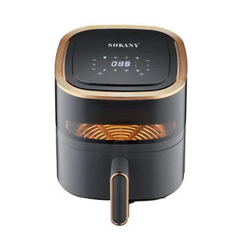 Аерофритниця 4.8 літра аерогриль Sokany безмасляна фритюрниця 1300W мультипіч настільна аеропіч