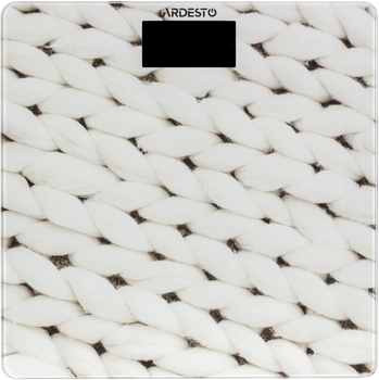 Ваги Ardesto підлогові Knit, 150кг, AAAx2 в комплекті, скло, багатокольорові (SCB-965KNIT)