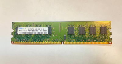 Оперативная память Samsung DDR2 2Gb 800MHz PC3-6400 Б/У