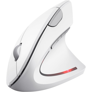 Вертикальная компьютерная мышь Trust Verto Ergonomic Wireless беспроводная 1600 dpi Белый (25132)