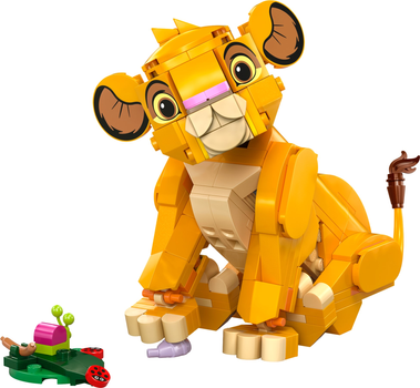 Zestaw klocków LEGO Disney Classic Król Lew — Lwiątko Simba 222 elementy (43243)