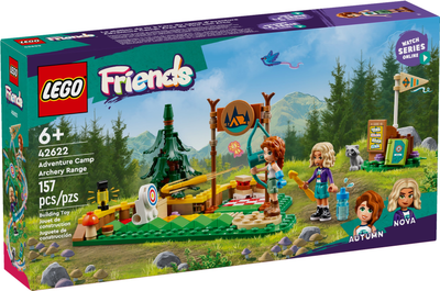 Zestaw klocków LEGO Friends Strzelnica na letnim obozie łuczniczym 157 elementów (42622)