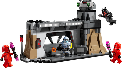 Zestaw klocków LEGO Star Wars Pojedynek Paza Vizsli i Moffa Gideona 289 elementów (75386)
