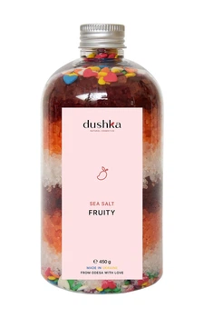 Соль для ванны Dushka Fruity 450 г