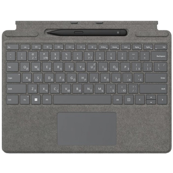 Microsoft Комплект для Surface Pro 9 (клавіатура Pro Signature Platinum + стілус Surface Slim Pen 2 Black)
