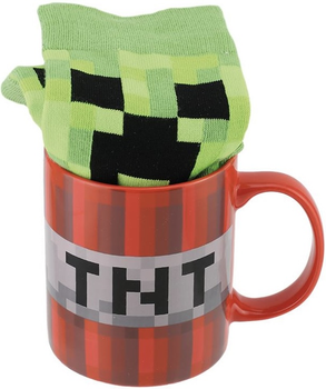 Zestaw prezentowy Paladone Minecraft Mug and Socks (PP7530MCF)