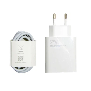 Адаптер для заряджання смартфона AR-9170, 67W з кабелем Type-C, блочок для зарядки телефонів (VS7006722)