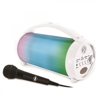 Przenośny głośnik Lexibook iParty Bluetooth Speaker z oświetleniem i mikrofonem (3380743086170)
