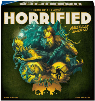 Настільна гра Ravensburger Horrified American Monsters (4005556273638)