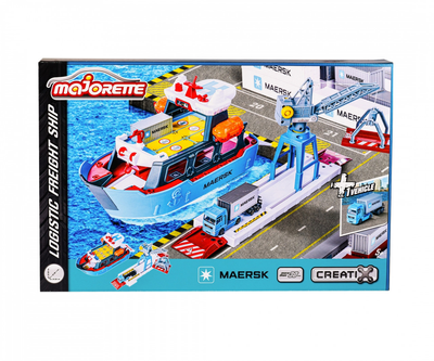 Zestaw do zabawy Majorette Creatix Maersk Logistics Port (3467452073322)
