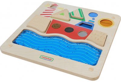 Tablica Edukacyjna Sensoryczna Masterkidz Montessori Żeglowanie Ocean (6955920014658)