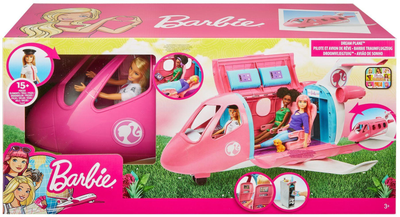 Lalka z akcesoriami Wymarzony Samolot Barbie Pilotka (0887961807448)