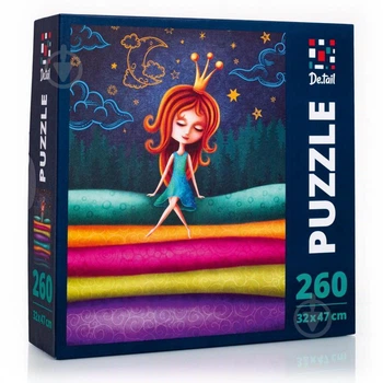Пазлы детские Princess 260 элементов, 32*47см, Vladi Toys, Украина, DT200-04