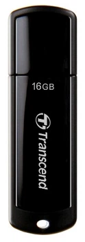 Flash Drive Transcend JetFlash 700 16 GB USB 3.1 Black (TS16GJF700) (6986636)