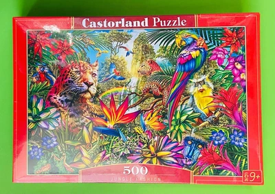 Пазли Castorland 500шт (53926) Мода джунглів