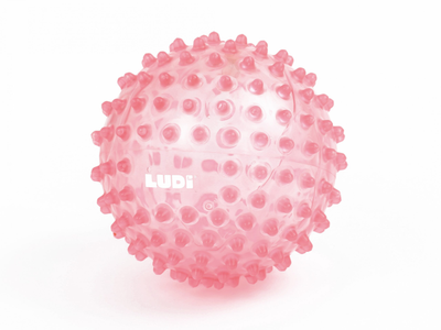 Сенсорний м'яч Ludi Рожевий (3550833301159)